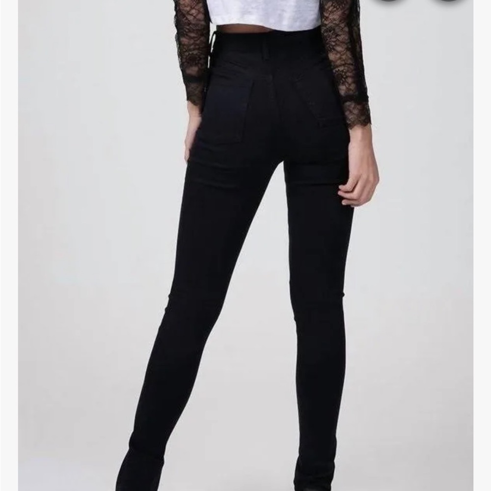 WeWoreWhat High Rise Black Jeans - Picture 5 of 7